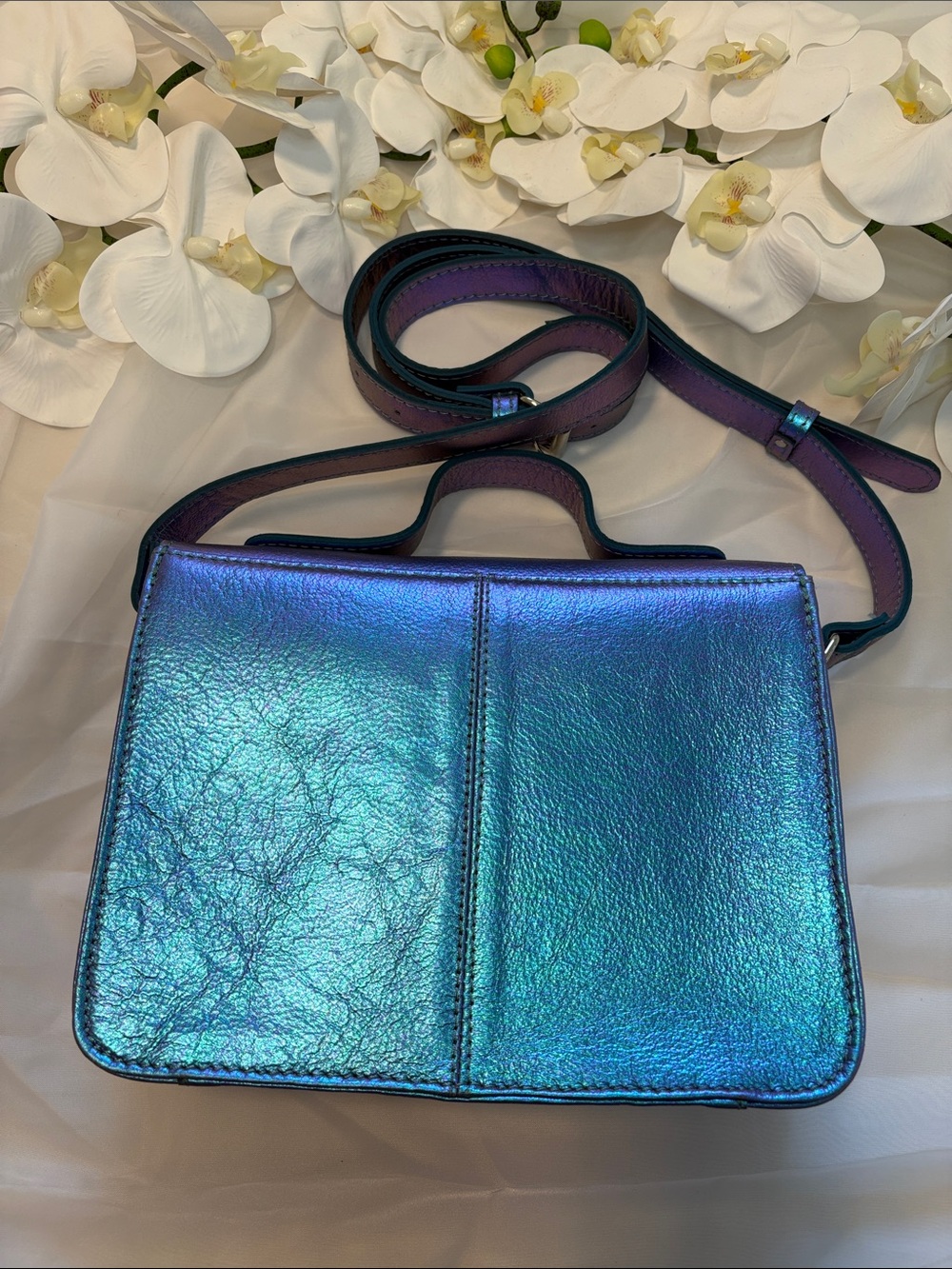 Paul Marius Beetle Mademoiselle George Satchel Crossbody Bag - Picture 5 of 10